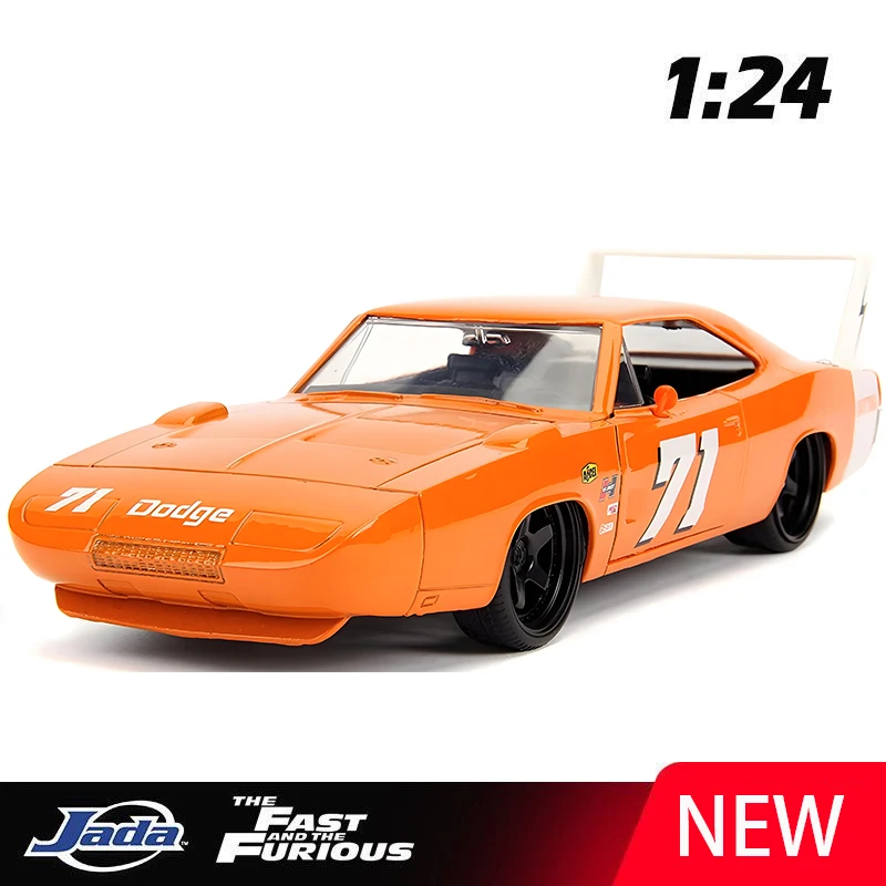 JADA 1:24 Dom's Charger Daytona 1969 Alloy Car Diecasts & Toy Vehicles Car Model Miniature Scale Model Car For Children
JADA 1:24 Dom's Charger Daytona 1969 Alloy Car Diecasts & Toy Vehicles Car Model Miniature Scale Model Car For Children