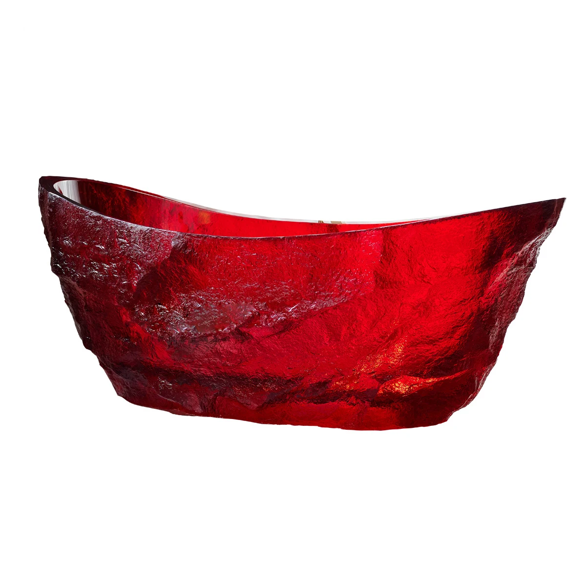 76.8" Luxury Unique Design Oval Resin Bathtub Freestanding Soaking Burgundy Tansparent Tub A0902
76.8" Luxury Unique Design Oval Resin Bathtub Freestanding Soaking Burgundy Tansparent Tub A0902