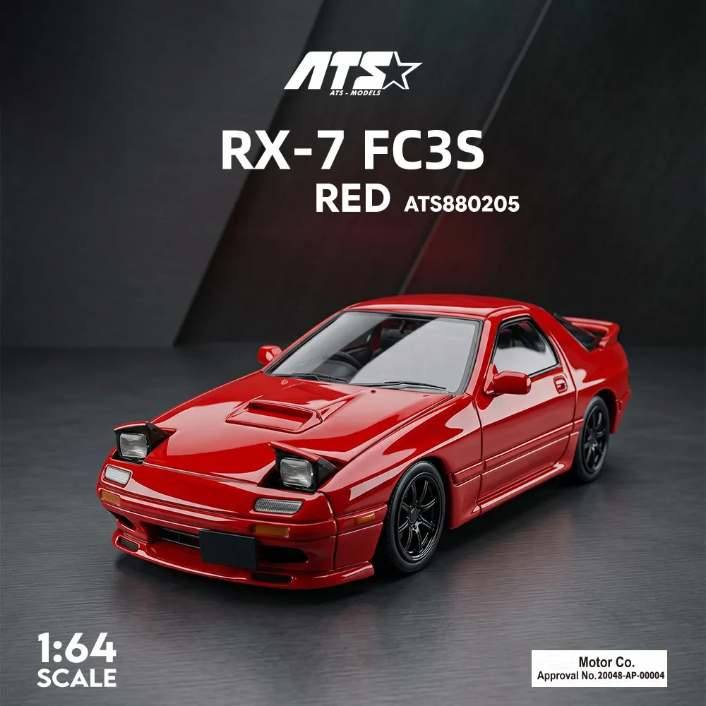 *Pre-sale*ATS 1:64 RX-7 FC3S Alloy Diecast Car Model Black & Red Simulation Toy Car
*Pre-sale*ATS 1:64 RX-7 FC3S Alloy Diecast Car Model Black & Red Simulation Toy Car