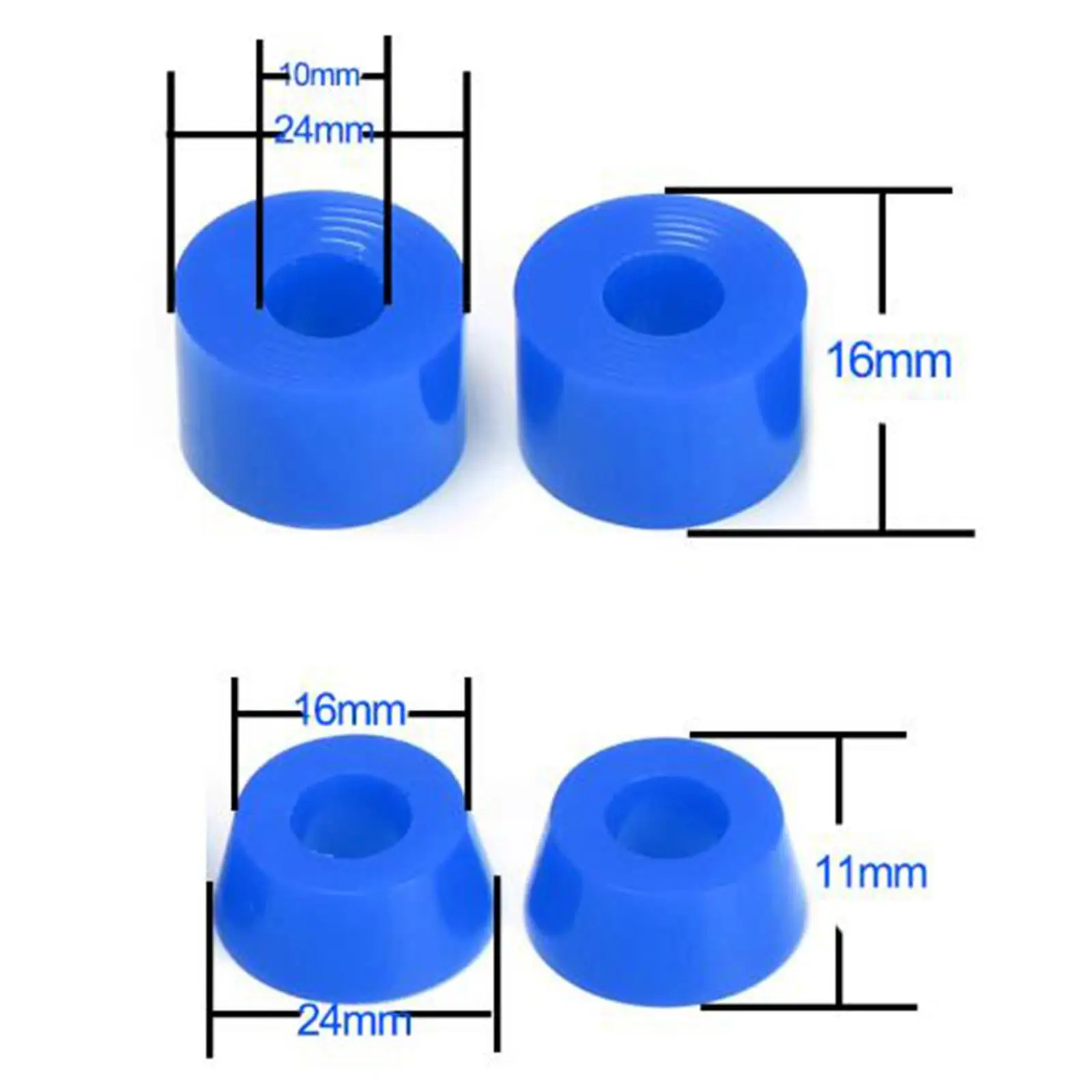 Shockproof Skateboard Nuts PU Bushing Cylinder Set Truck Rebuild Kit for Professional Skateboard Parts
Shockproof Skateboard Nuts PU Bushing Cylinder Set Truck Rebuild Kit for Professional Skateboard Parts