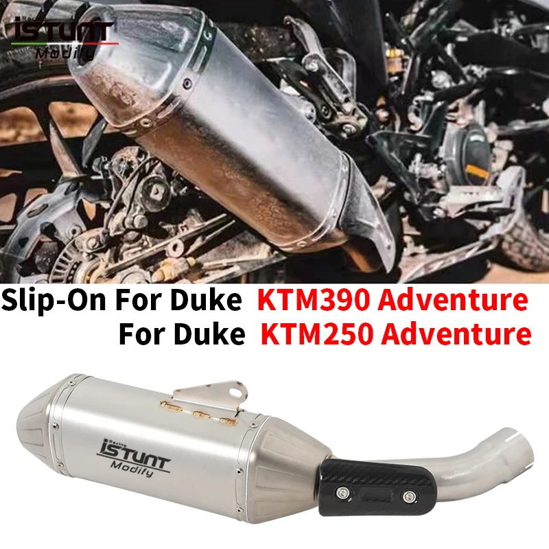 Motorcycle Exhaust System Escape Modified Mid Link Pipe With Moto Muffler DB Killer For DUKE KTM Adventure 390 250 ADV250 ADV390
Motorcycle Exhaust System Escape Modified Mid Link Pipe With Moto Muffler DB Killer For DUKE KTM Adventure 390 250 ADV250 ADV390