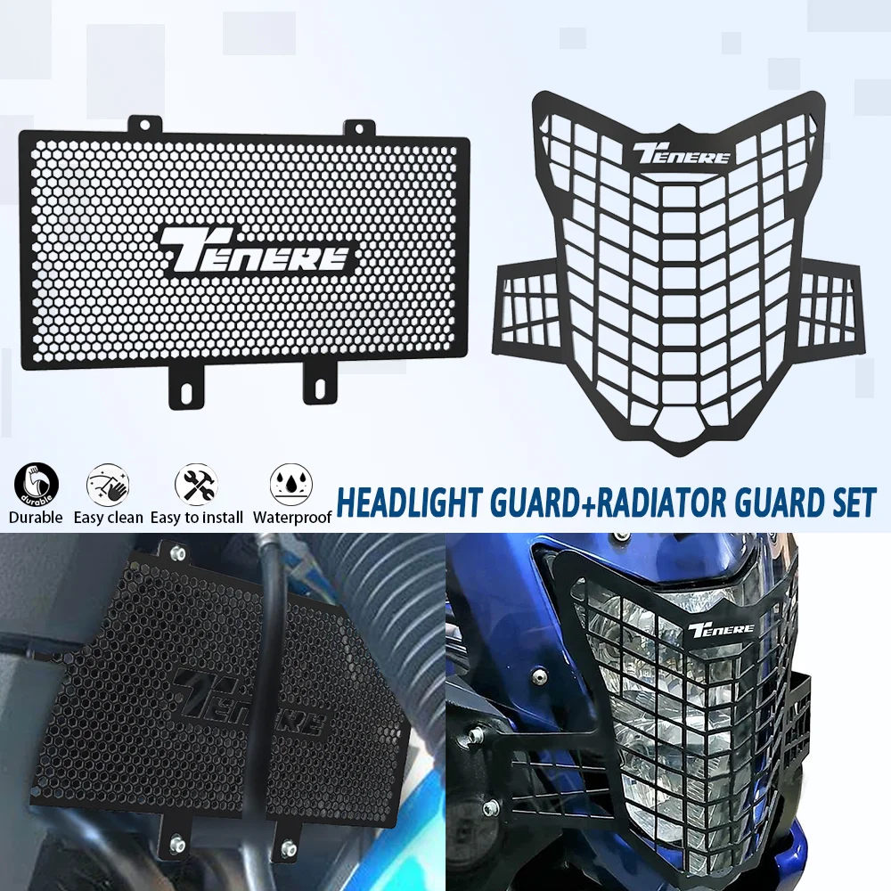 FOR YAMAHA XT660Z SUPER TENERE XT 660 Z Radiator Grille Guard Cover Protector Headlight Grill Guards TENERE 2008-2016 2015 2014
FOR YAMAHA XT660Z SUPER TENERE XT 660 Z Radiator Grille Guard Cover Protector Headlight Grill Guards TENERE 2008-2016 2015 2014