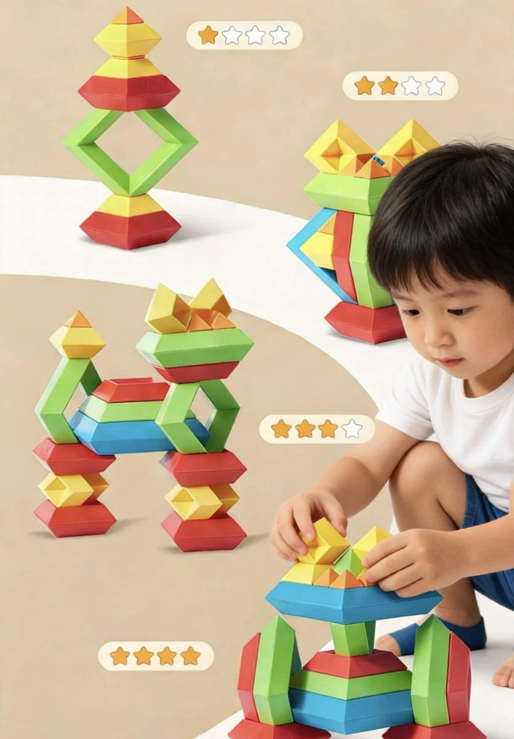 15/30pcs 3D Pyramid Diamond Building Blocks Set - Kids Imagination & Cognitive Training Educational Toys
15/30pcs 3D Pyramid Diamond Building Blocks Set - Kids Imagination & Cognitive Training Educational Toys