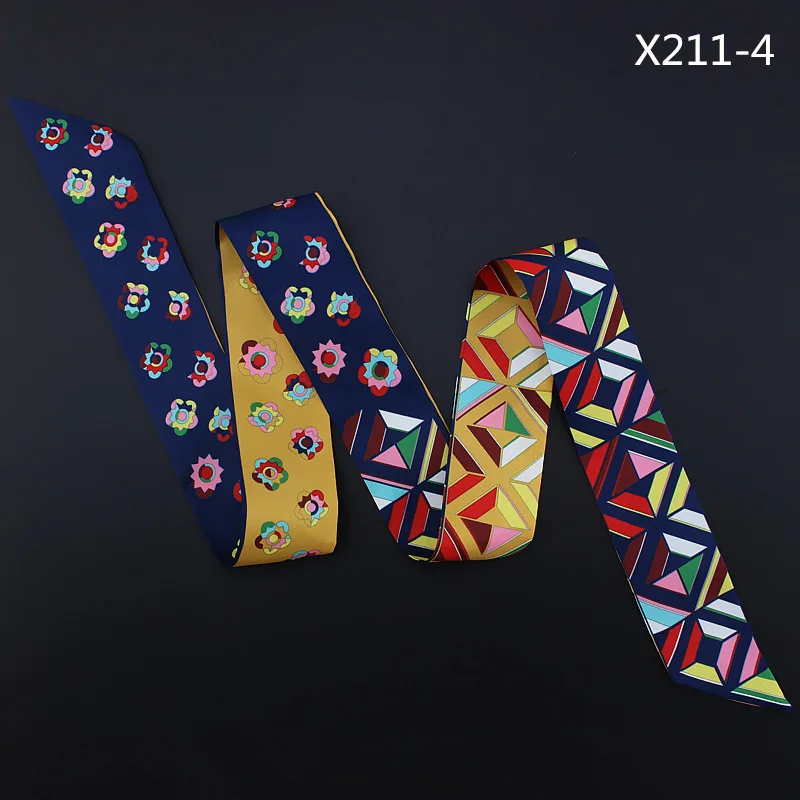 Twill Fabric Women's Scarf 118*5cm Silk Slim Neck Wrap Geometric Pattern Soft Comfortable For Work Date Gift
Twill Fabric Women's Scarf 118*5cm Silk Slim Neck Wrap Geometric Pattern Soft Comfortable For Work Date Gift