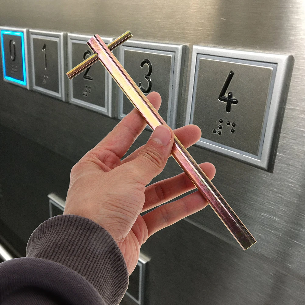 2 pcs Elevator Door Keys Extended Design Sturdy Material Precision Compatibility Operational Efficiency Garage Hardware
2 pcs Elevator Door Keys Extended Design Sturdy Material Precision Compatibility Operational Efficiency Garage Hardware