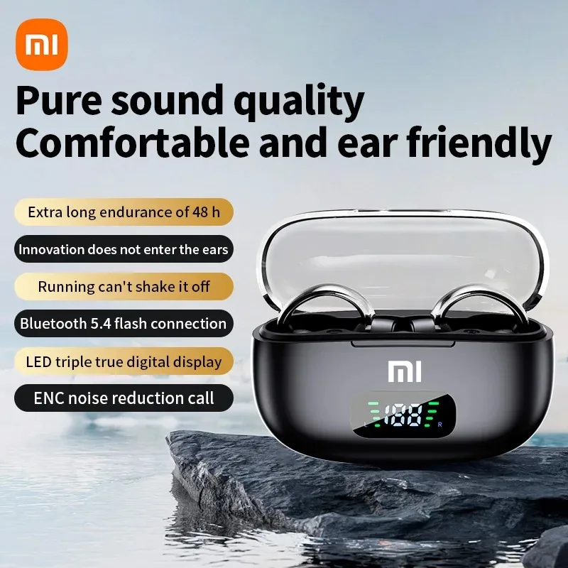 Беспроводные Bluetooth-наушники Xiaomi с шумоподавлением, долгое время работы в режиме ожидания, TWS-наушники с микрофоном, умный цифровой экран, дисплей для S39
Беспроводные Bluetooth-наушники Xiaomi с шумоподавлением, долгое время работы в режиме ожидания, TWS-наушники с микрофоном, умный цифровой экран, дисплей для S39