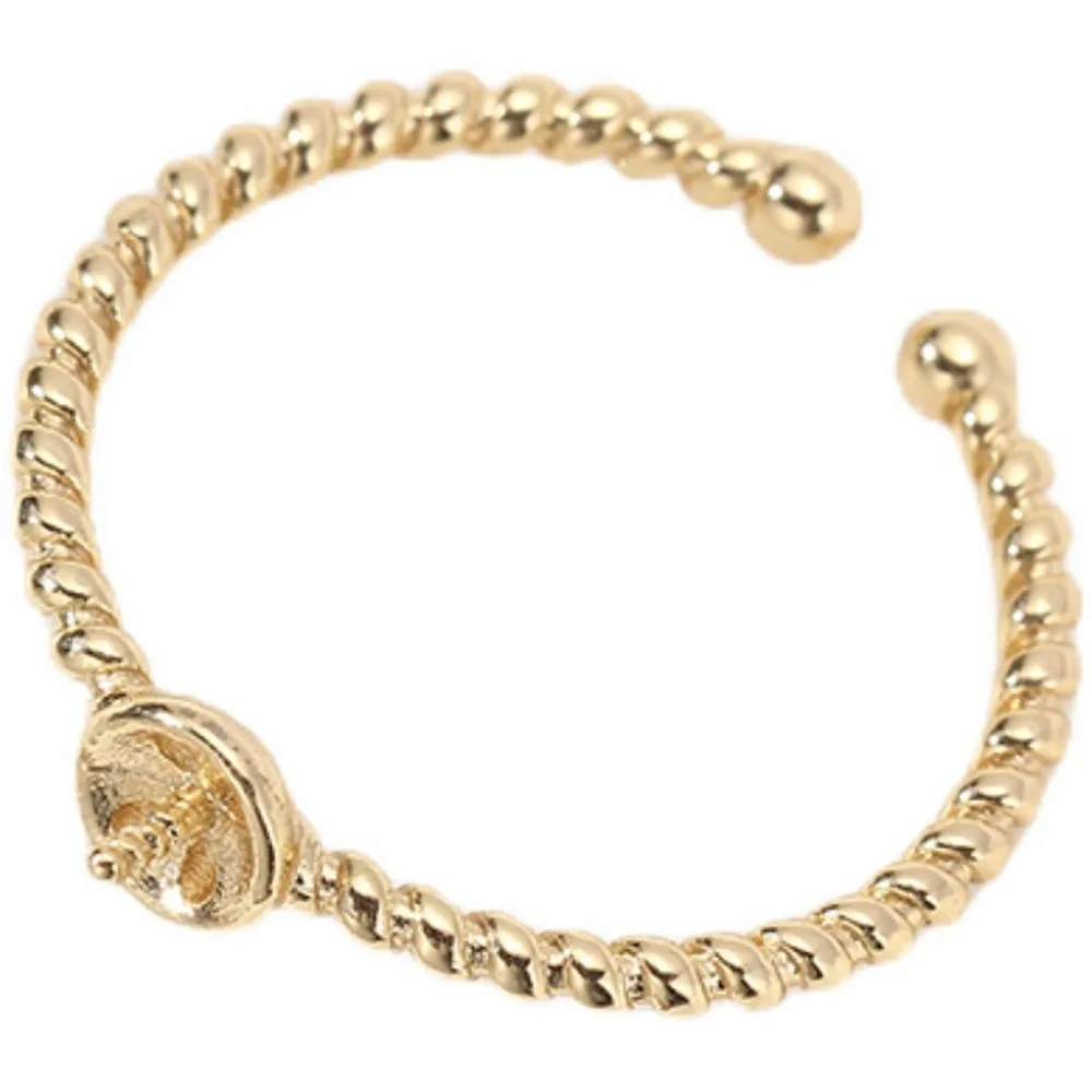 Adjustable Gold Plated Pearl Ring Settings Findings & Accessories - for Jewelry Making Bulk Wholesale Craft Supplies 6-8mm
Adjustable Gold Plated Pearl Ring Settings Findings & Accessories - for Jewelry Making Bulk Wholesale Craft Supplies 6-8mm