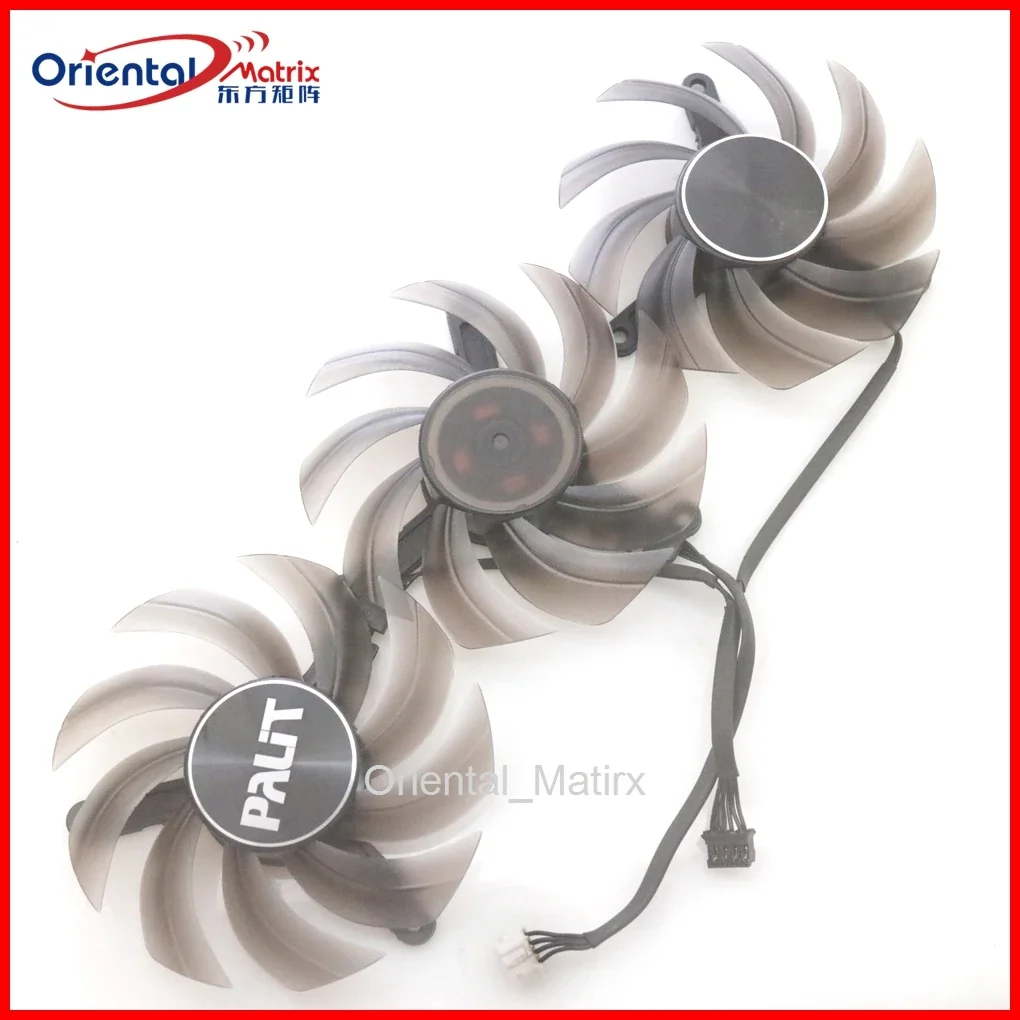 3pcs/lot TH8015S2H-PCC02 83mm DC12V 0.45A 4Pin For PALIT RTX3090 3080 RTX3080ti 3070 3070ti 3060ti Graphics Card Cooling Fan
3pcs/lot TH8015S2H-PCC02 83mm DC12V 0.45A 4Pin For PALIT RTX3090 3080 RTX3080ti 3070 3070ti 3060ti Graphics Card Cooling Fan