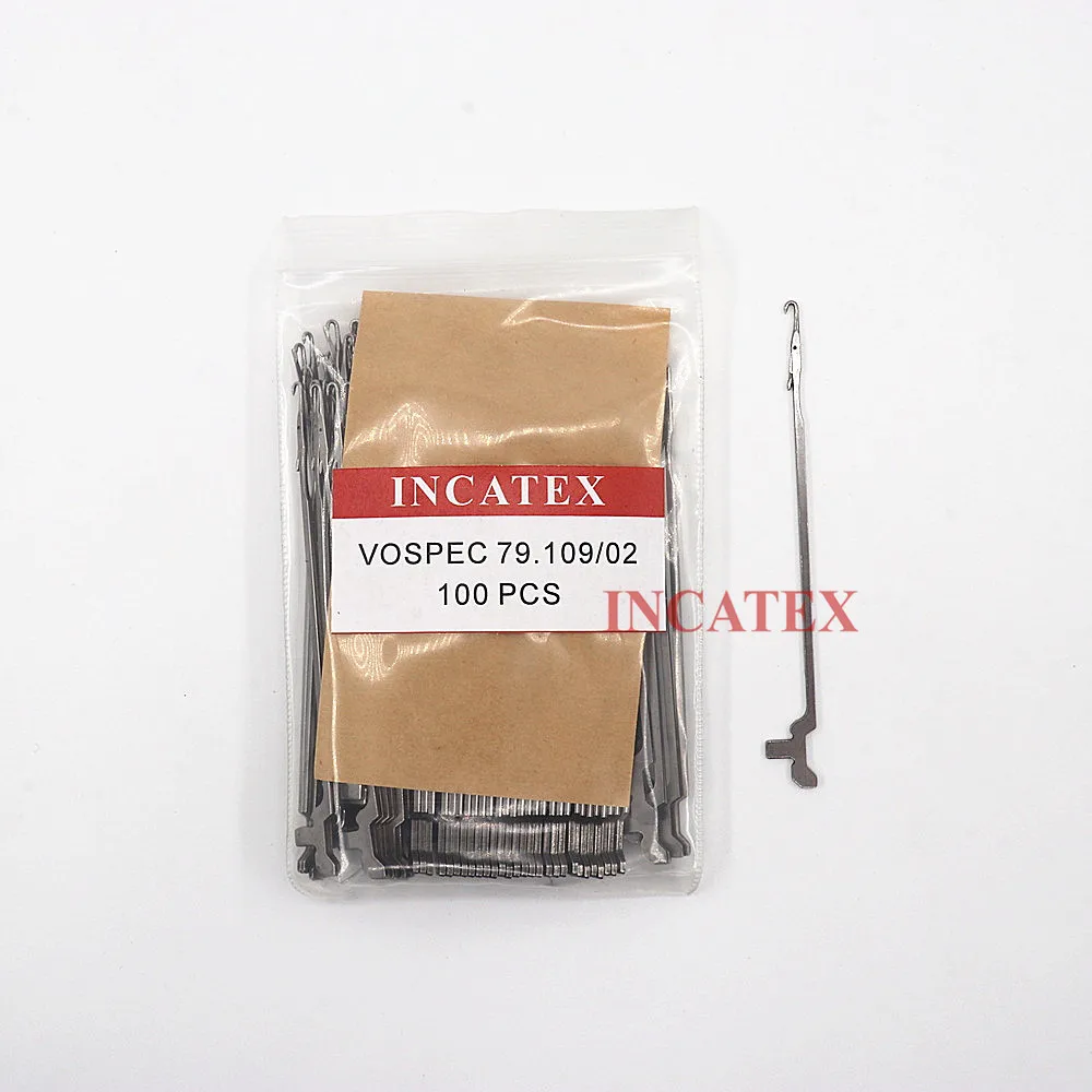 500 шт. вязальная игла Incatex VOSPEC 79,109/02 для китайской вязальной машины Shima Seiki
500 шт. вязальная игла Incatex VOSPEC 79,109/02 для китайской вязальной машины Shima Seiki