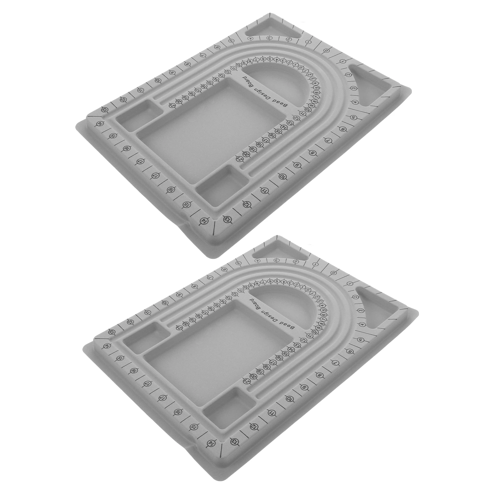 2Pcs Necklace Design Board Plastic Beading Tray Mats for Jewelry Making Bracelet Small Space Saving Sturdy Tool
2Pcs Necklace Design Board Plastic Beading Tray Mats for Jewelry Making Bracelet Small Space Saving Sturdy Tool