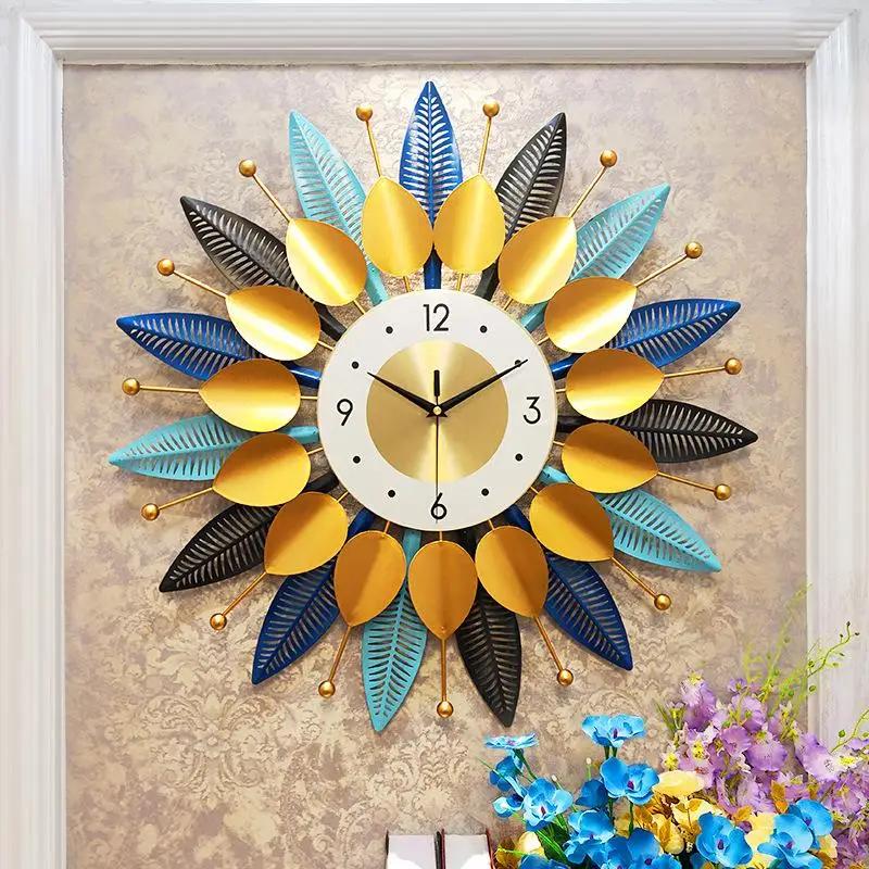 Living Room Gold Wall Clock Luxury Unusual Modern Large Stylish Kitchen Metal Wall Clock Silent Relogio Parede Home Decorative
Living Room Gold Wall Clock Luxury Unusual Modern Large Stylish Kitchen Metal Wall Clock Silent Relogio Parede Home Decorative