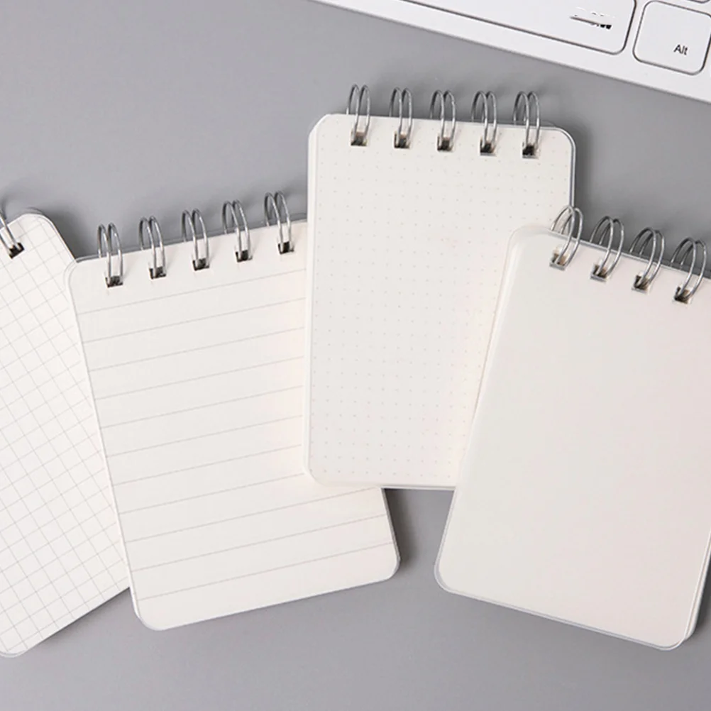 4 Pcs Journal Notebook Mini Spiral Portable Compact Office Notepad Bulk Notebooks
4 Pcs Journal Notebook Mini Spiral Portable Compact Office Notepad Bulk Notebooks