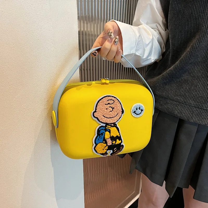 Ручная косметичка с рисунком Снупи, большая вместительная косметичка Kawai Hello Kitty, портативная коробка для хранения в стиле дофамина, подарок
Ручная косметичка с рисунком Снупи, большая вместительная косметичка Kawai Hello Kitty, портативная коробка для хранения в стиле дофамина, подарок
