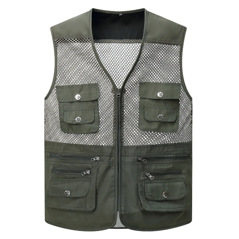 New Model Vest Outdoor Activities Rock Climbing Hiking Camping Fishing Mountain Climbing Photography Multi-pocket Vest Men Women
New Model Vest Outdoor Activities Rock Climbing Hiking Camping Fishing Mountain Climbing Photography Multi-pocket Vest Men Women