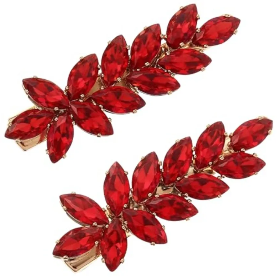 Crystal Hair Clips, Rhinestones Duckbill Alligator Hair Pins, Wedding Hair Barrettes, Flower Bridal Hairpin Hair Accessories He
Crystal Hair Clips, Rhinestones Duckbill Alligator Hair Pins, Wedding Hair Barrettes, Flower Bridal Hairpin Hair Accessories He