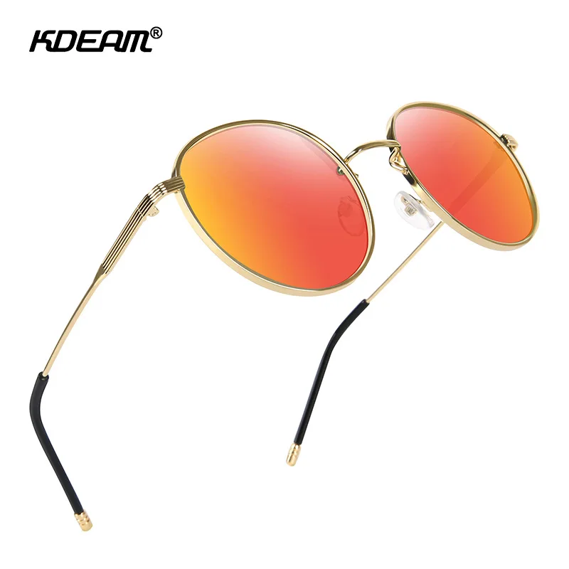 New Fashion Modern Women's Sunglasses Trendy Metal Polarized Circular Sun Glasses For Men Colorful Punk Driving Goggles UV400
New Fashion Modern Women's Sunglasses Trendy Metal Polarized Circular Sun Glasses For Men Colorful Punk Driving Goggles UV400