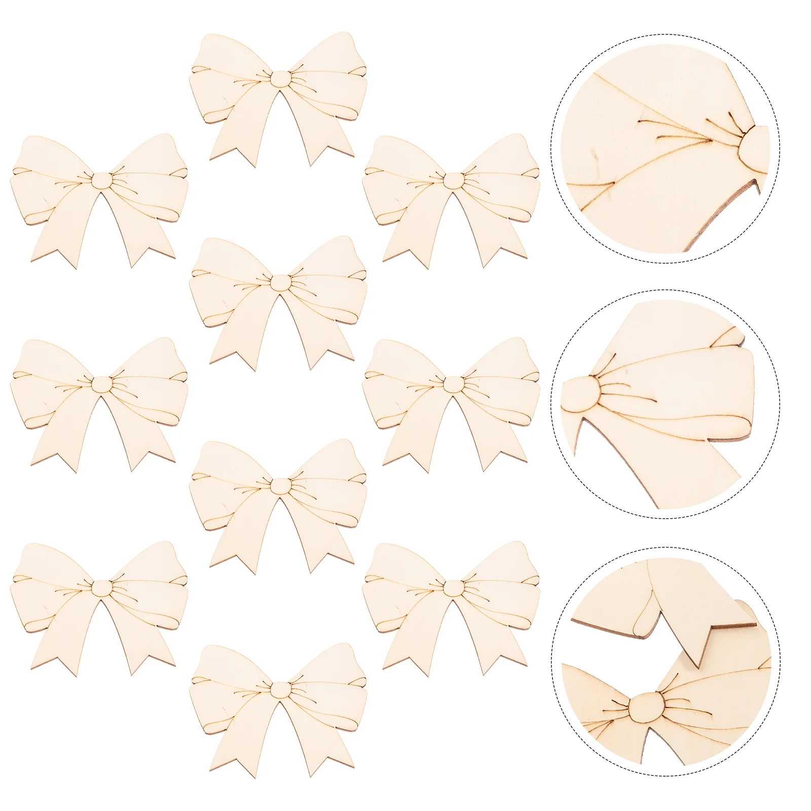 10 Pcs Wooden DIY Decorations Shapes for Crafts Bowknot Shaped Slices Planks Graffiti Blank Chips Supplies Boards Child
10 Pcs Wooden DIY Decorations Shapes for Crafts Bowknot Shaped Slices Planks Graffiti Blank Chips Supplies Boards Child