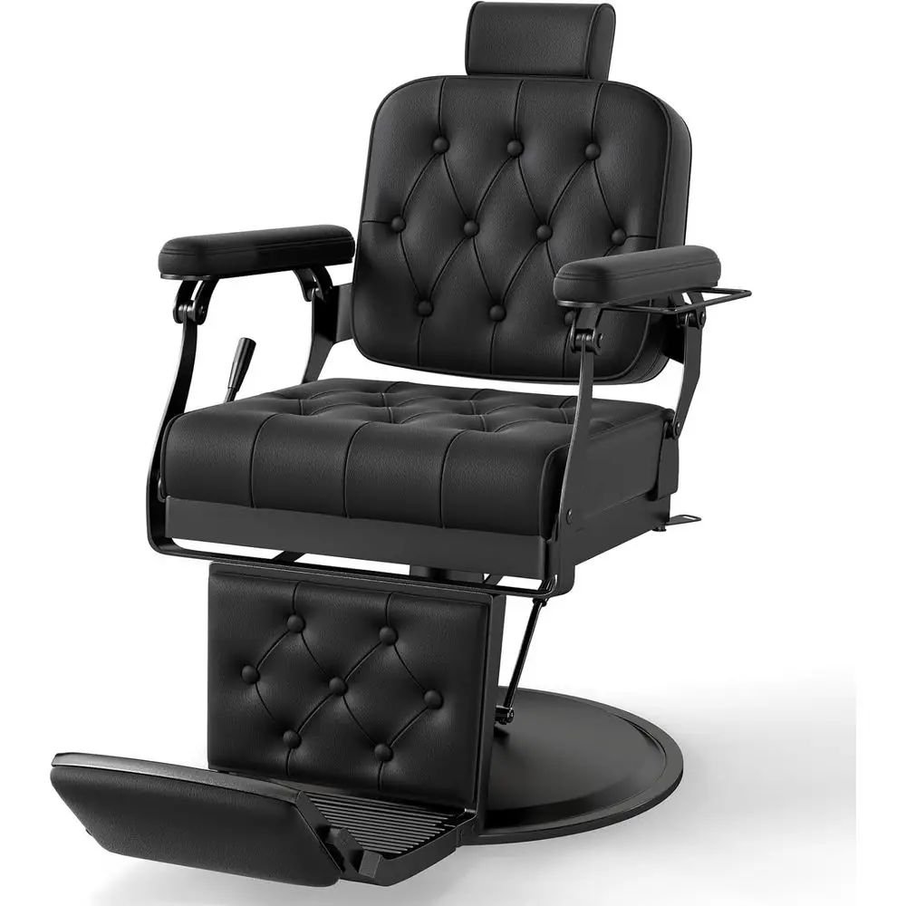 Heavy-Duty Hydraulic Styling Chair for Professional Barbershops and Salons
Heavy-Duty Hydraulic Styling Chair for Professional Barbershops and Salons