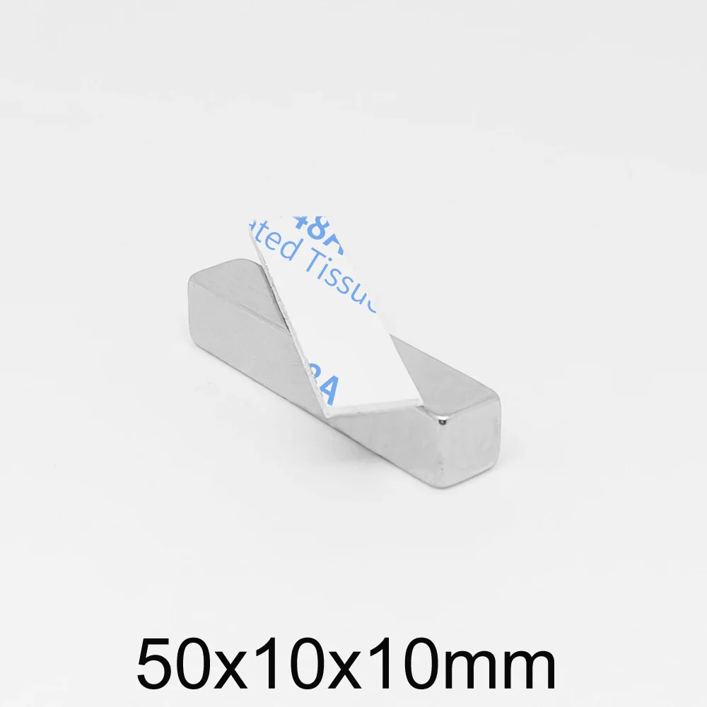 50x10x10mm Block Strong Magnet 50x10x10 Rectangular Magnet With Self Double-Sided Tape 50*10*10 For Home Offices DIY
50x10x10mm Block Strong Magnet 50x10x10 Rectangular Magnet With Self Double-Sided Tape 50*10*10 For Home Offices DIY