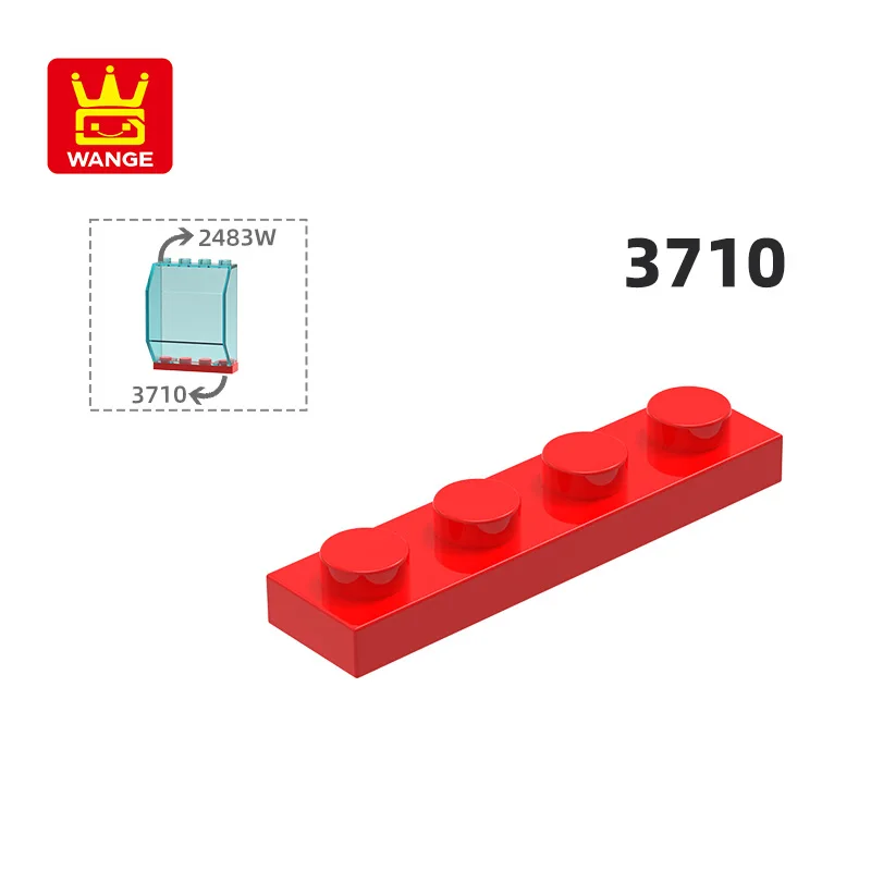 WANGE 3710 100g/149PCS 1x4 Basic Building Block Moc Loose Parts Compatible with Bricks Children Gift Assembly Toy Gift Storage
WANGE 3710 100g/149PCS 1x4 Basic Building Block Moc Loose Parts Compatible with Bricks Children Gift Assembly Toy Gift Storage