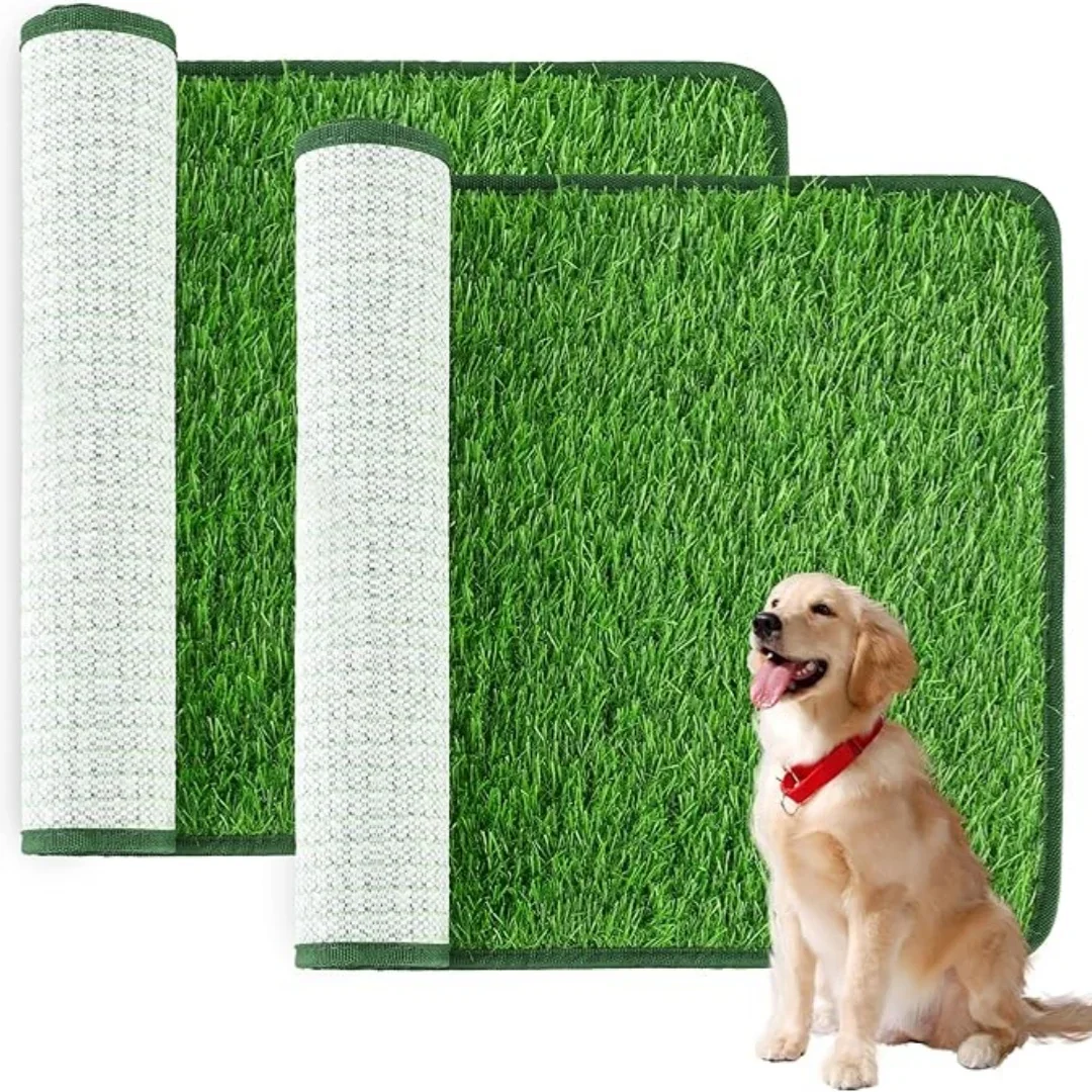 Artificial Grass Dog Potty Pad - Easy Cleaning Odor Resistant Perfect for Indoor & Outdoor Pet Training
Artificial Grass Dog Potty Pad - Easy Cleaning Odor Resistant Perfect for Indoor & Outdoor Pet Training