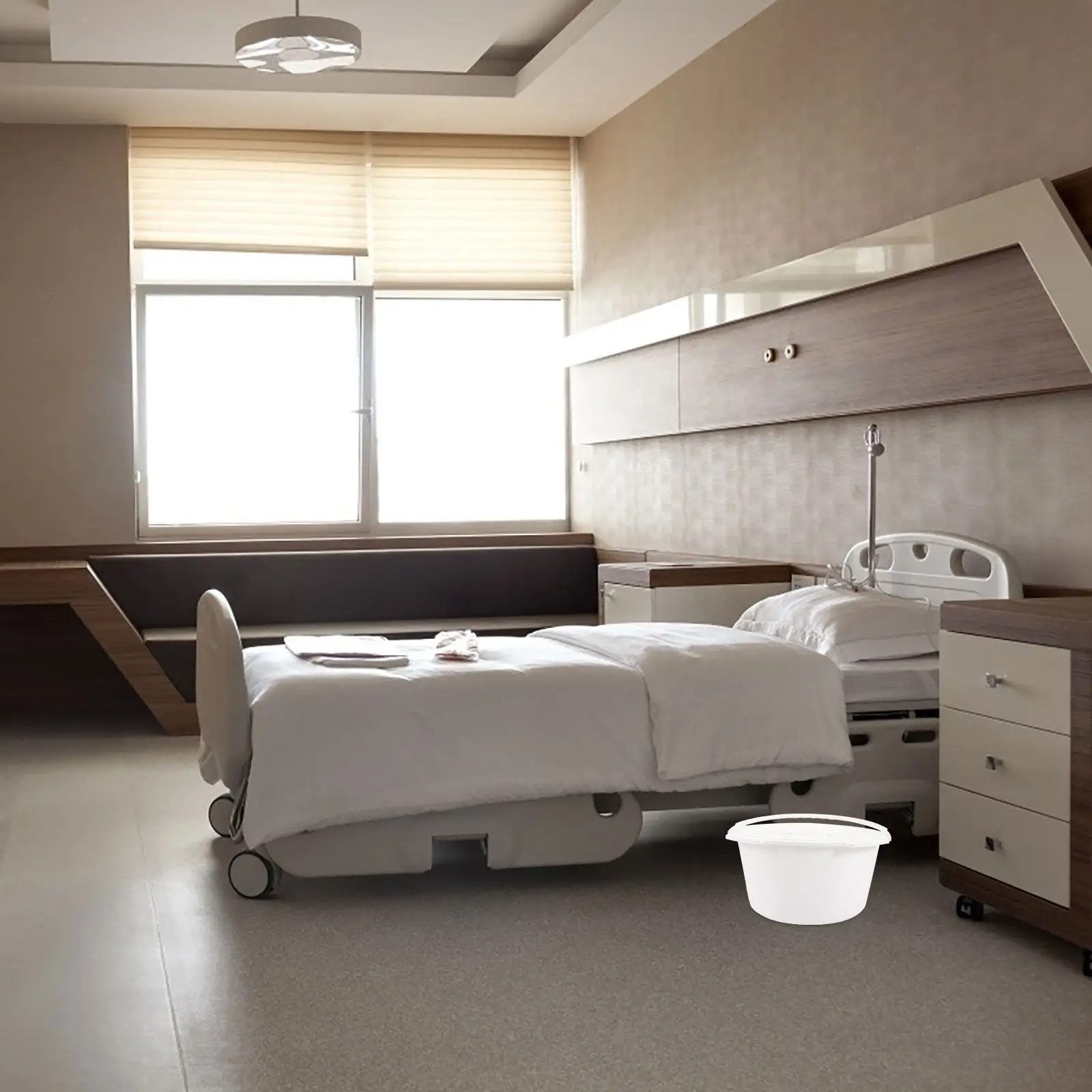 Premium Heavy Duty PP Chamber Pot Lid Portable Urinal Bucket for Elderly Kids Pregnant Women Nighttime Bathroom Use
Premium Heavy Duty PP Chamber Pot Lid Portable Urinal Bucket for Elderly Kids Pregnant Women Nighttime Bathroom Use