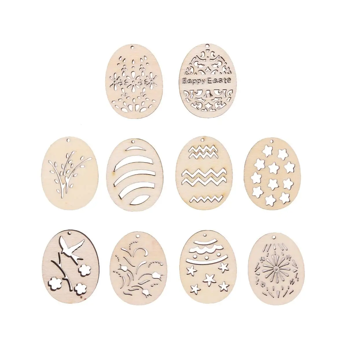 100pcs Easter Shape Wooden Pieces Smooth Craft Supplies Decorations Holiday Sewing Wooden Crafts Tools Accessories
100pcs Easter Shape Wooden Pieces Smooth Craft Supplies Decorations Holiday Sewing Wooden Crafts Tools Accessories
