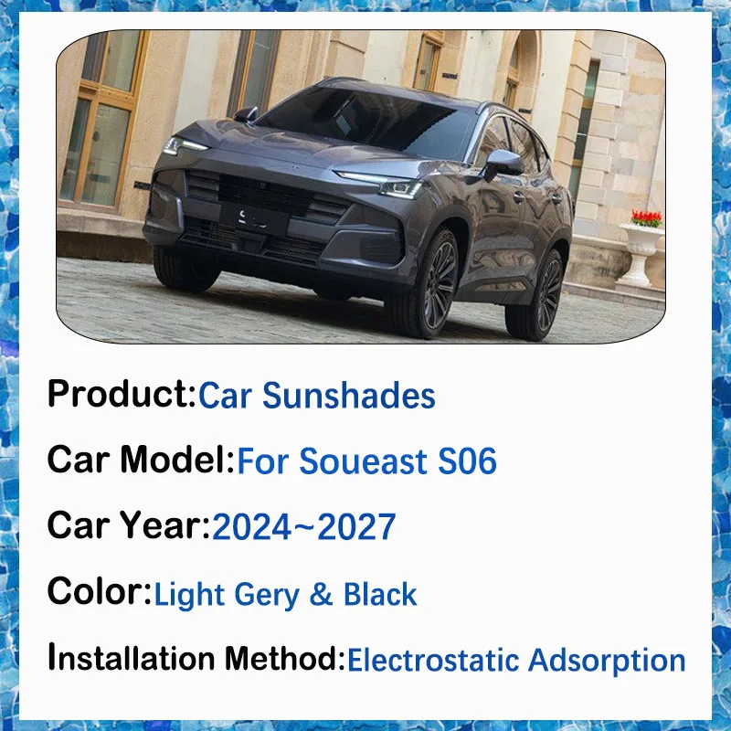 Car Skylight Sunshades For Soueast S06 2024 2025 2026 2027 Nano Ice Crystals Window Visor Sunshade Interior Pad Auto Accessories
Car Skylight Sunshades For Soueast S06 2024 2025 2026 2027 Nano Ice Crystals Window Visor Sunshade Interior Pad Auto Accessories