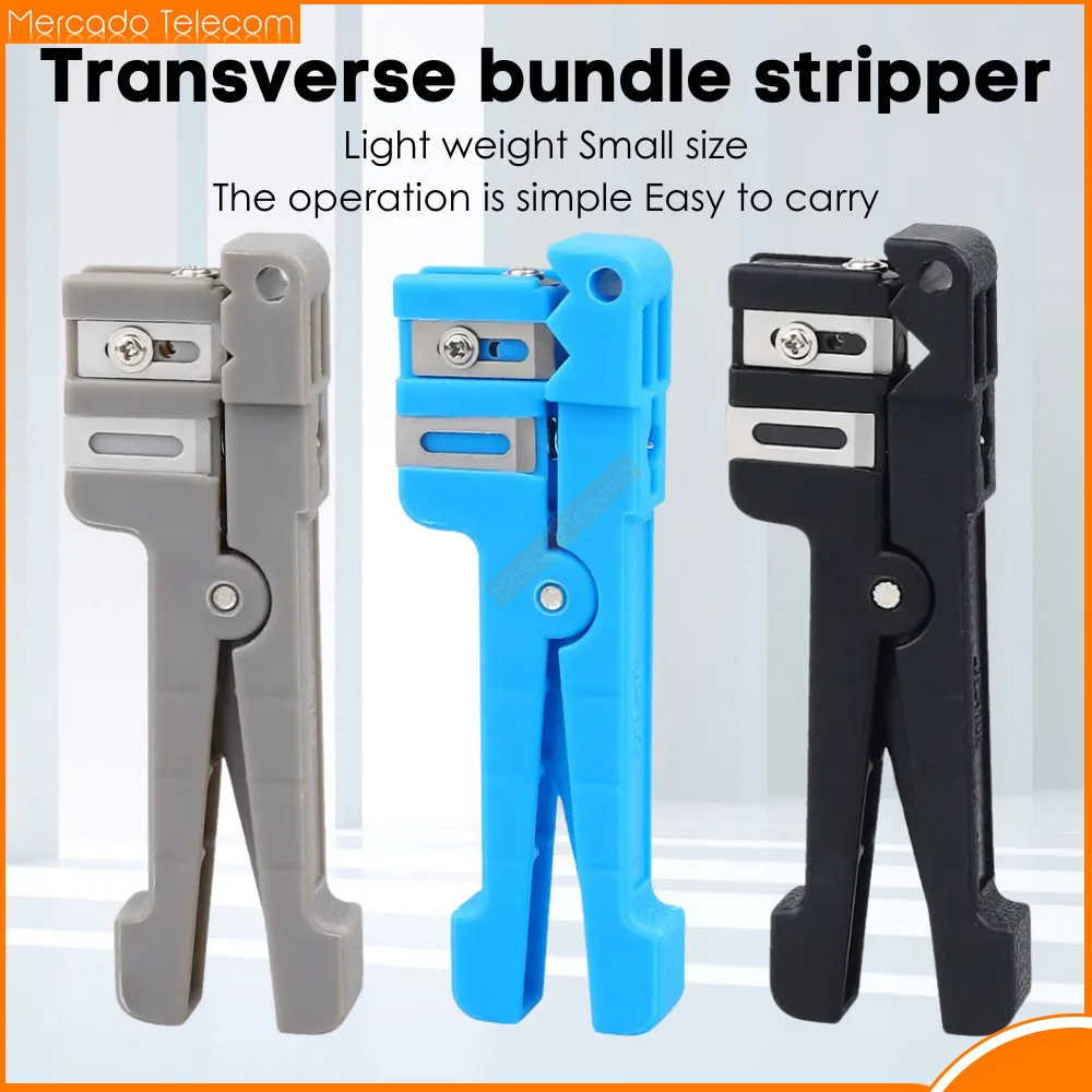 Fiber Optic Stripper FTTH Fiber Optic Jacket Stripper Coaxial Cable Stripping Cutter Tool Cable Slitter Wire Stripper Hand Tools
Fiber Optic Stripper FTTH Fiber Optic Jacket Stripper Coaxial Cable Stripping Cutter Tool Cable Slitter Wire Stripper Hand Tools