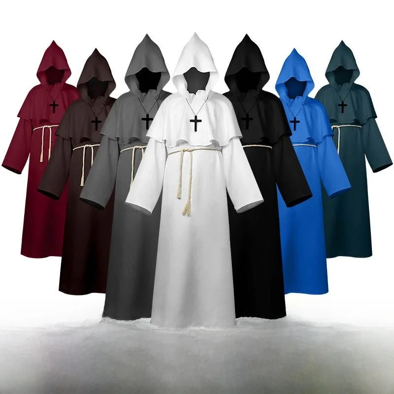 loween Friar Priest Costume Wizard Robe Priest Long Dr Women's Ethnic Stage Costume 2024 Autumn Faion Ladies' Clothing
loween Friar Priest Costume Wizard Robe Priest Long Dr Women's Ethnic Stage Costume 2024 Autumn Faion Ladies' Clothing