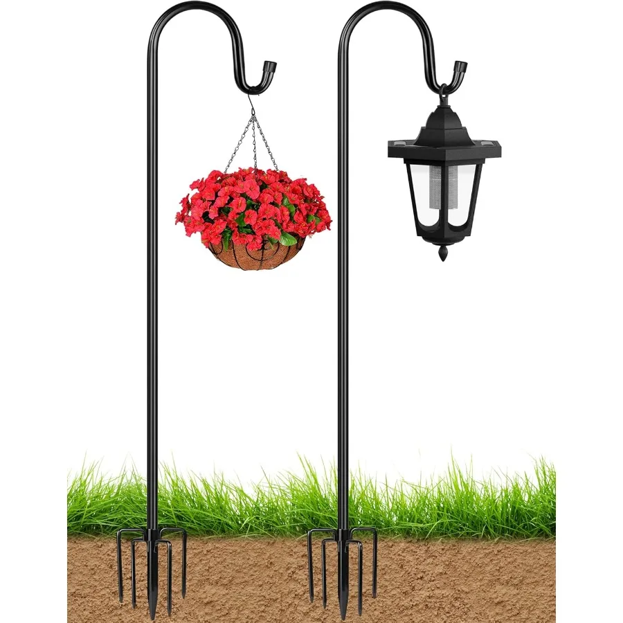 Bird Feeder Pole for Outdoor 2Pack 45 Inch Shepherds Hooks Heavy Duty Garden Pole for Hanging Plant Basket Solar Light Lanterns
Bird Feeder Pole for Outdoor 2Pack 45 Inch Shepherds Hooks Heavy Duty Garden Pole for Hanging Plant Basket Solar Light Lanterns