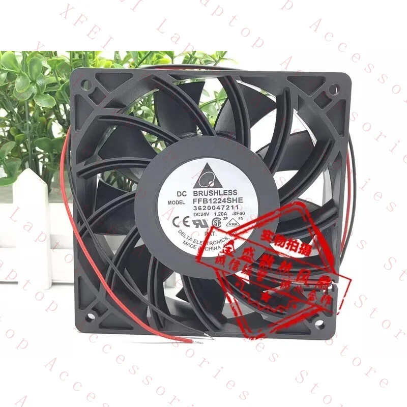 Вентилятор охлаждения инвертора FFB1224SHE 12038 DC24V 1.20A 12CM, 2-проводной # E10
Вентилятор охлаждения инвертора FFB1224SHE 12038 DC24V 1.20A 12CM, 2-проводной # E10