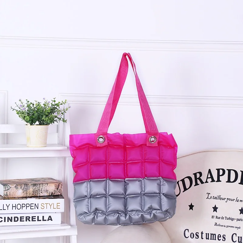 Waterproof PVC Iatable Beach Bubble Storage Bag Ladies op Handbag Soft Handle Korean Sle Casual Leisure Tote Bag
Waterproof PVC Iatable Beach Bubble Storage Bag Ladies op Handbag Soft Handle Korean Sle Casual Leisure Tote Bag
