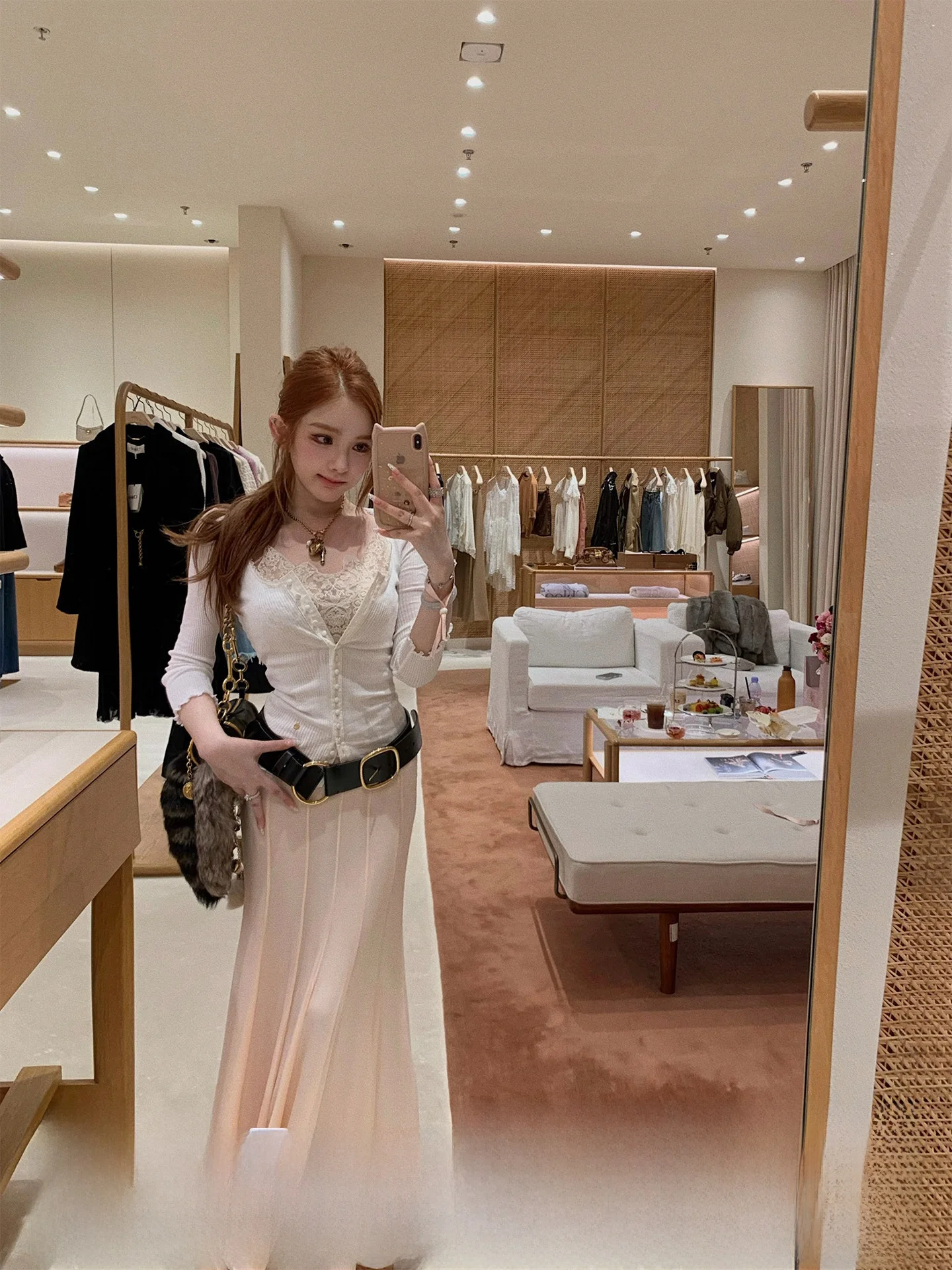DOGGYQIN Heavy Work Fish Tail Skirt Half Body Skirt 8 Pieces Double Layer Curl Elegant Lady's Casual Wear Home Party
DOGGYQIN Heavy Work Fish Tail Skirt Half Body Skirt 8 Pieces Double Layer Curl Elegant Lady's Casual Wear Home Party