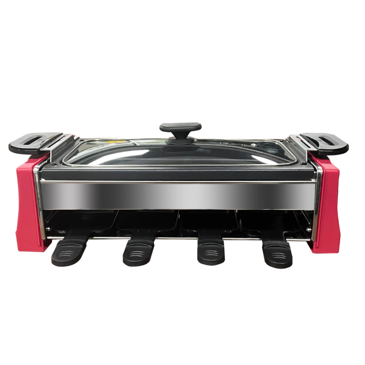 Raclette Grill 8-person baking tray with lid non stick coating, deeper baking tray with 8 mini baking trays Raclette, stepless t
Raclette Grill 8-person baking tray with lid non stick coating, deeper baking tray with 8 mini baking trays Raclette, stepless t