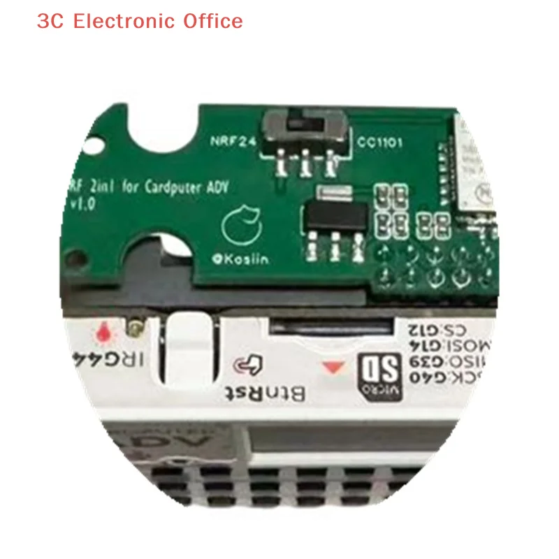 Модуль RF M5Stack Cardputer ADV Cc1101 Nrf24 для прошивки Bruce, 2-в-1, для передачи и приема сигнала в диапазоне Sub-GHz
Модуль RF M5Stack Cardputer ADV Cc1101 Nrf24 для прошивки Bruce, 2-в-1, для передачи и приема сигнала в диапазоне Sub-GHz