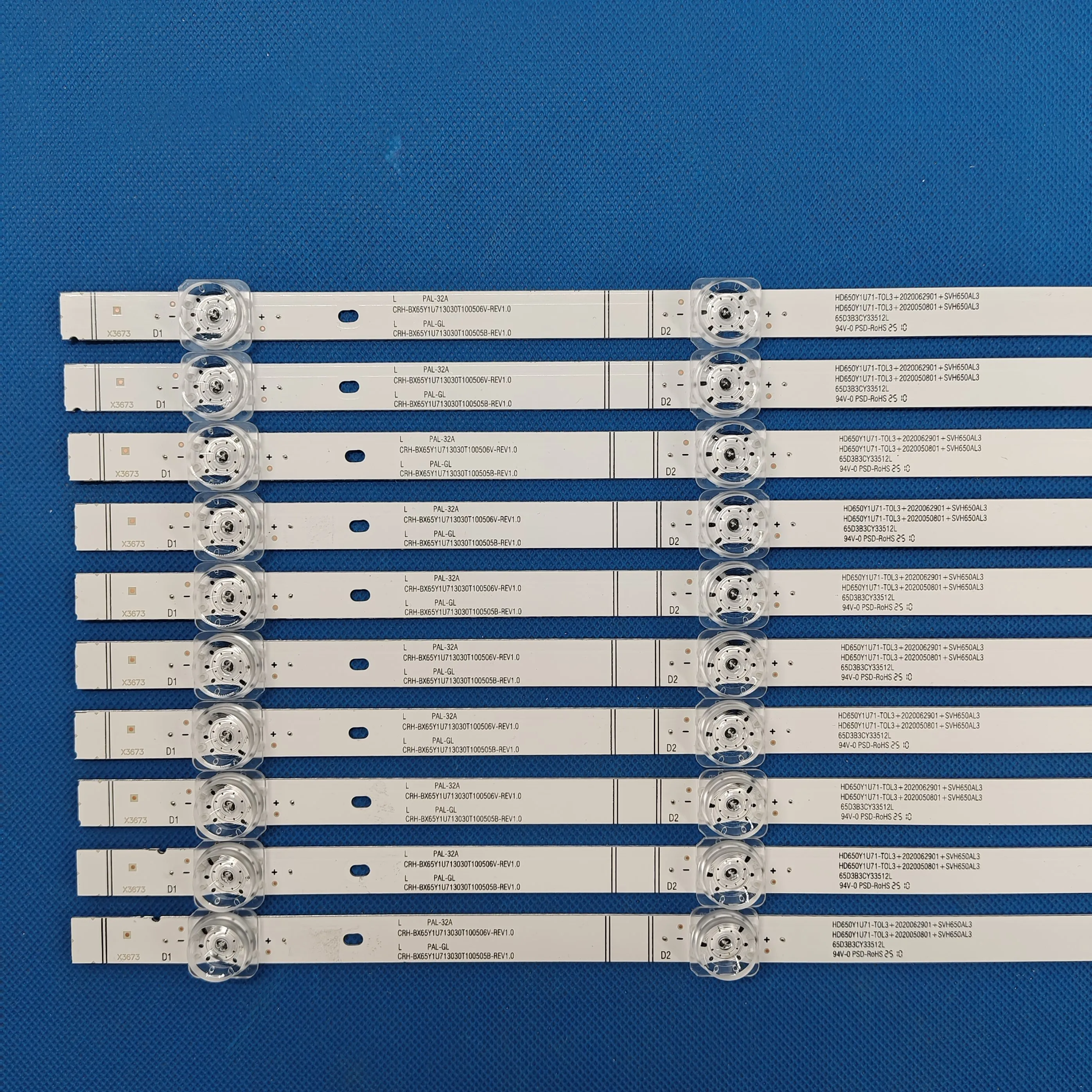 LED Strips For Hisense 65A66G 65A6BGTUK 65A6GV 65A6H 65A6HX 65A6K 65R6E4 65R6G 65R7G5 65V1F-R HE65A7G 65C350KE 65C350KU
LED Strips For Hisense 65A66G 65A6BGTUK 65A6GV 65A6H 65A6HX 65A6K 65R6E4 65R6G 65R7G5 65V1F-R HE65A7G 65C350KE 65C350KU