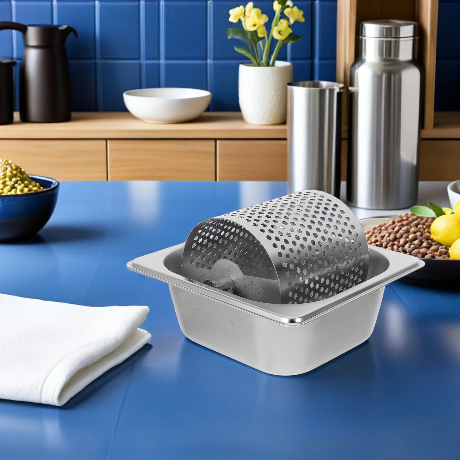 Stainless Steel Butter Wheel Roller 7.07x6.48x2.55 Silver for Even Spread Butter Jam Cheese for Burgers Bread Bbq Cookouts
Stainless Steel Butter Wheel Roller 7.07x6.48x2.55 Silver for Even Spread Butter Jam Cheese for Burgers Bread Bbq Cookouts