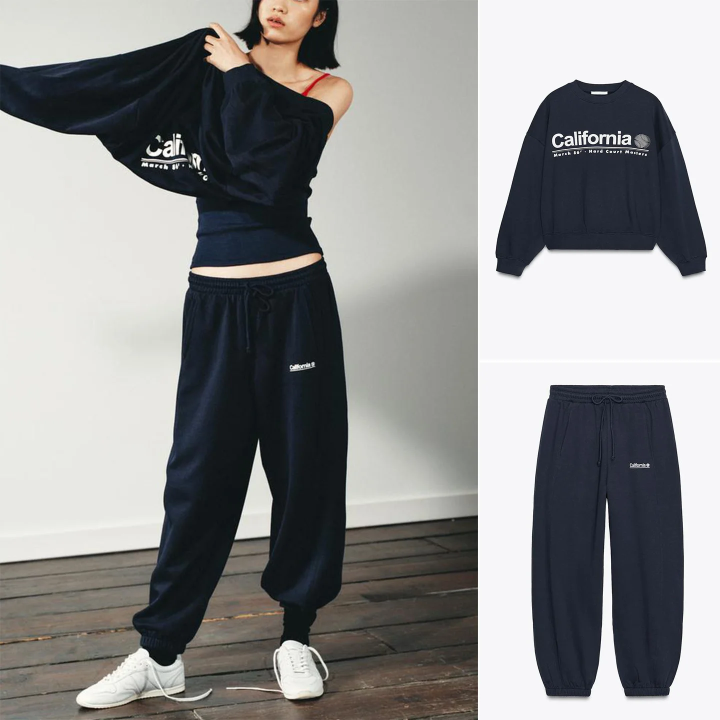Casual round Ne Long Sve Sweatirt 4424005 with Printed College Sle And Running Pants 4424006 for Women
Casual round Ne Long Sve Sweatirt 4424005 with Printed College Sle And Running Pants 4424006 for Women