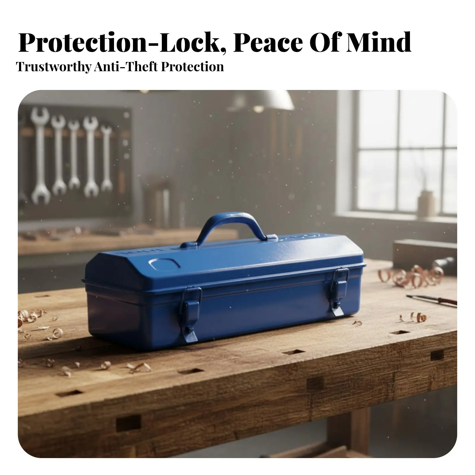 Portable Metal Tool Case Large Capacity Portable Metal Tool Case Hardware Storage Lockable Latch Reinforced Bottom for Hobbyists
Portable Metal Tool Case Large Capacity Portable Metal Tool Case Hardware Storage Lockable Latch Reinforced Bottom for Hobbyists