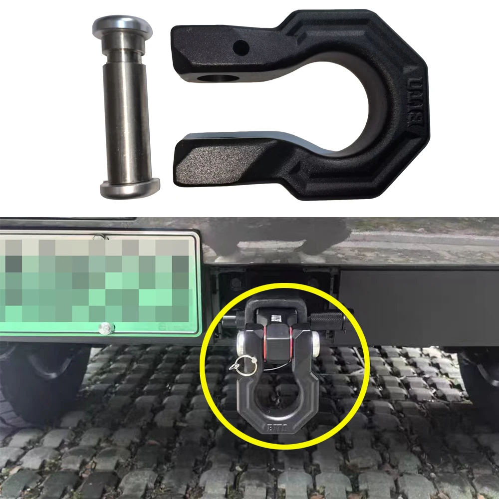 Lantsun JL1302 U-hook Aluminum Alloy Trailer Hitch 1PC Tow Hook for Jeep for Wrangler JK/JL SUV
Lantsun JL1302 U-hook Aluminum Alloy Trailer Hitch 1PC Tow Hook for Jeep for Wrangler JK/JL SUV