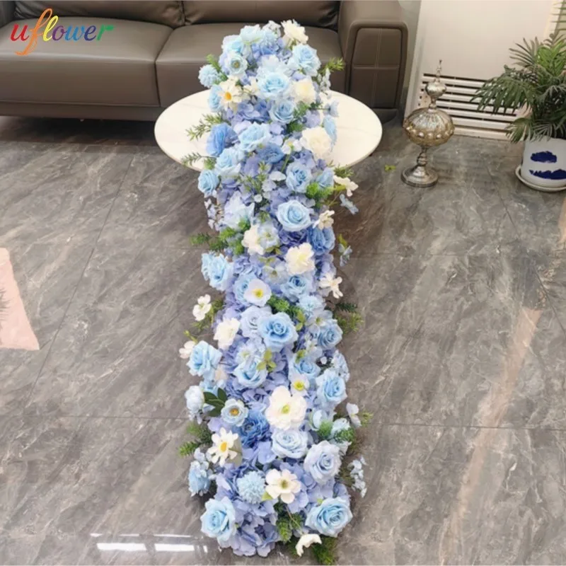 Uflower Light Blue Rose Hydrangea Artificial Flower Rowfor Wedding Table Centerpiece Party Backdrop Decor Aisle Road Lead Decor
Uflower Light Blue Rose Hydrangea Artificial Flower Rowfor Wedding Table Centerpiece Party Backdrop Decor Aisle Road Lead Decor