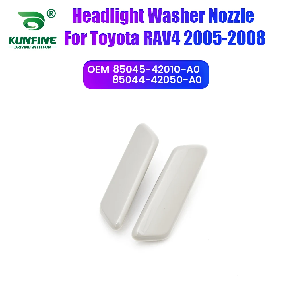 Car Headlight Front Bumper Washer Spray Nozzle Jet Headlamp Pump Cover For Toyota RAV4 2005-2008 85045-42010-A0 85044-42050-A0
Car Headlight Front Bumper Washer Spray Nozzle Jet Headlamp Pump Cover For Toyota RAV4 2005-2008 85045-42010-A0 85044-42050-A0