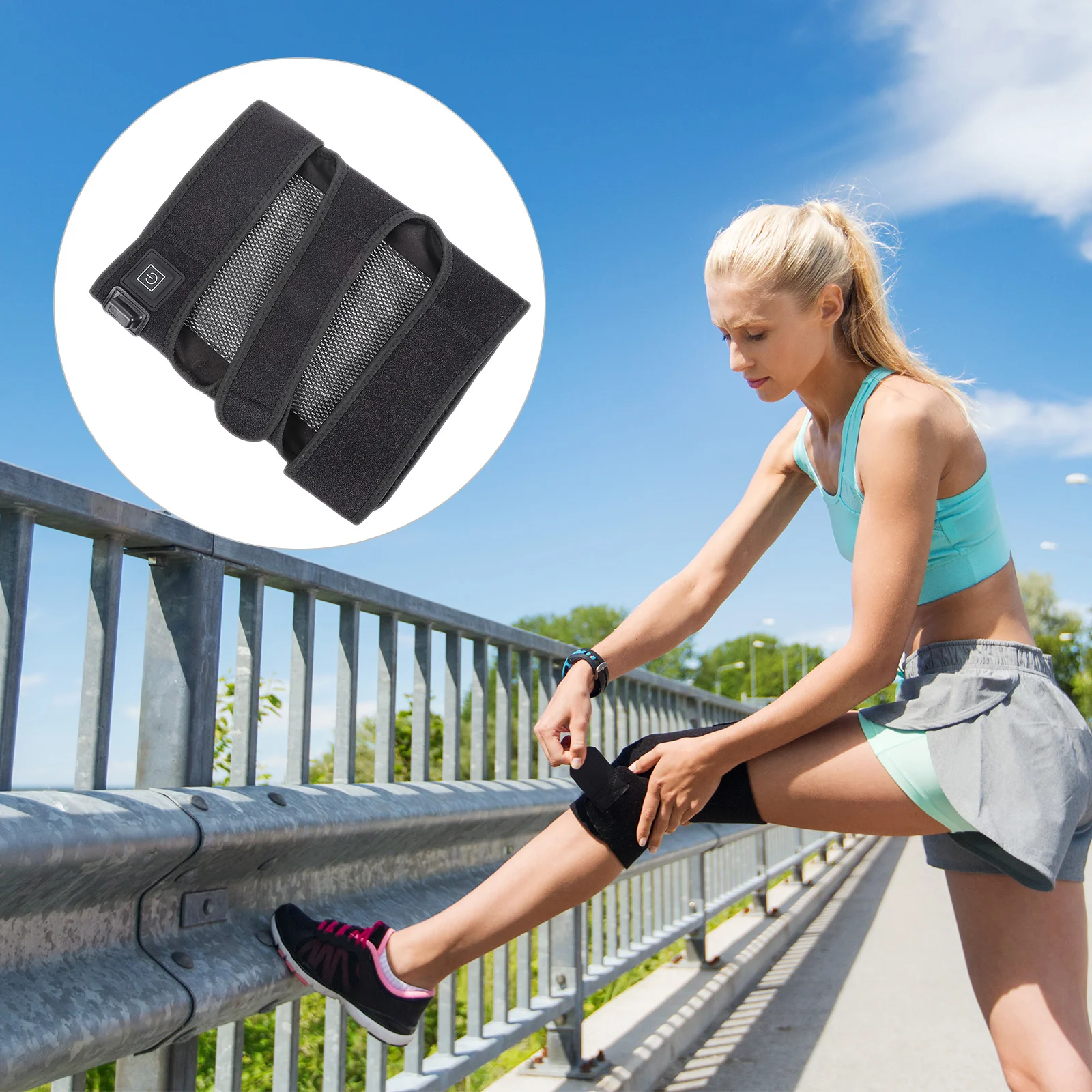 Electric Heating Kneepad Comfortable Kneecap Pads Cold Protection Carbon Fiber Heated Brace Middle Aged
Electric Heating Kneepad Comfortable Kneecap Pads Cold Protection Carbon Fiber Heated Brace Middle Aged