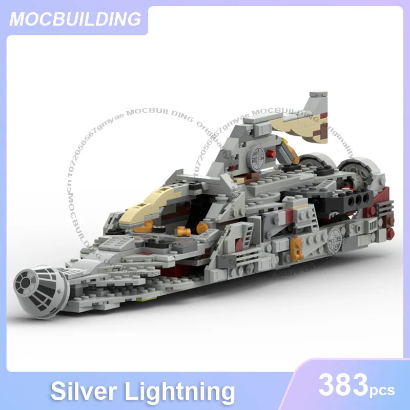 Silver Lightning Model MOC Building Blocks DIY Assemble Bricks Space Creative Educational Display Collection Toys Gifts 383PCS
Silver Lightning Model MOC Building Blocks DIY Assemble Bricks Space Creative Educational Display Collection Toys Gifts 383PCS