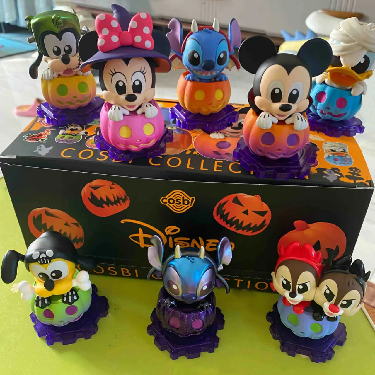 Authentic Miniso Disney Mickey Mouse And Friends Pumpkin Series Blind Box Model Dolls Stitch Mickey Anime Figures Halloween Gift
Authentic Miniso Disney Mickey Mouse And Friends Pumpkin Series Blind Box Model Dolls Stitch Mickey Anime Figures Halloween Gift