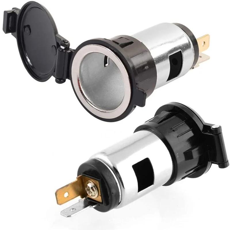12V Waterproof Car Auto Motorcycle Cigarette Lighter Power Plug Socket for Motorcycles Boats Mowers Tractors Cars
12V Waterproof Car Auto Motorcycle Cigarette Lighter Power Plug Socket for Motorcycles Boats Mowers Tractors Cars