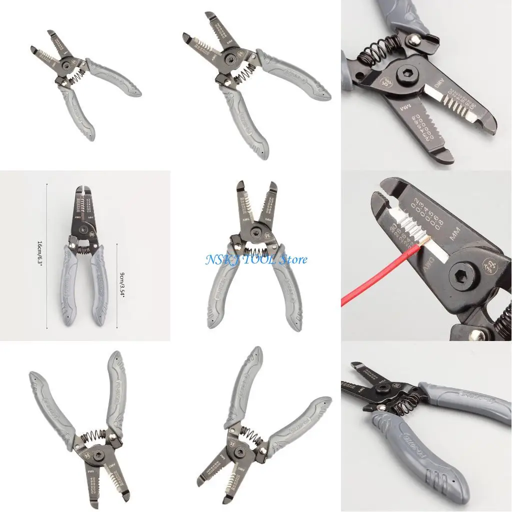 L8RC Wire Stripper Puller Multifunctional Electrician Wire Stripper Household
L8RC Wire Stripper Puller Multifunctional Electrician Wire Stripper Household