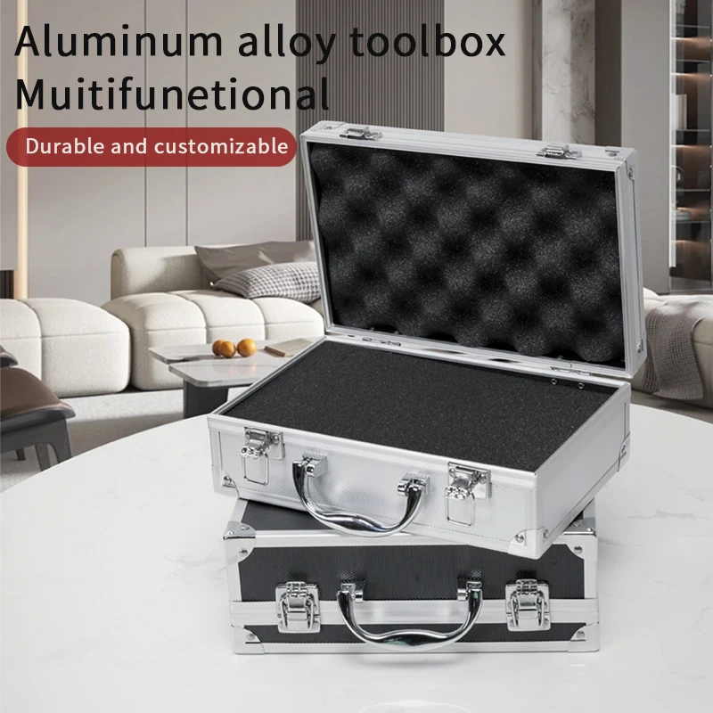 1 шт., ящик для инструментов, ящик для хранения инструментов, чемодан, ударопрочный чехол с губкой, ящик для инструментов, портативное алюминиевое защитное оборудование
1 шт., ящик для инструментов, ящик для хранения инструментов, чемодан, ударопрочный чехол с губкой, ящик для инструментов, портативное алюминиевое защитное оборудование