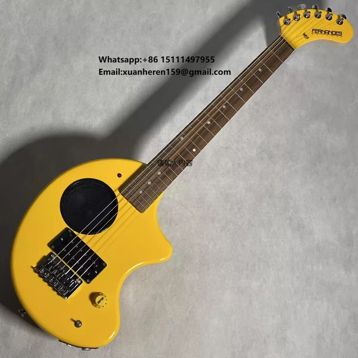 FERNANDES Gloss Finish Electric Baby Acoustic Guitar for Children Beginners Includes Alder Headstock and Built-in Speaker
FERNANDES Gloss Finish Electric Baby Acoustic Guitar for Children Beginners Includes Alder Headstock and Built-in Speaker